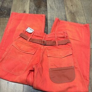 FREE PEOPLE WATERFALL BAGGY WIDE LEG